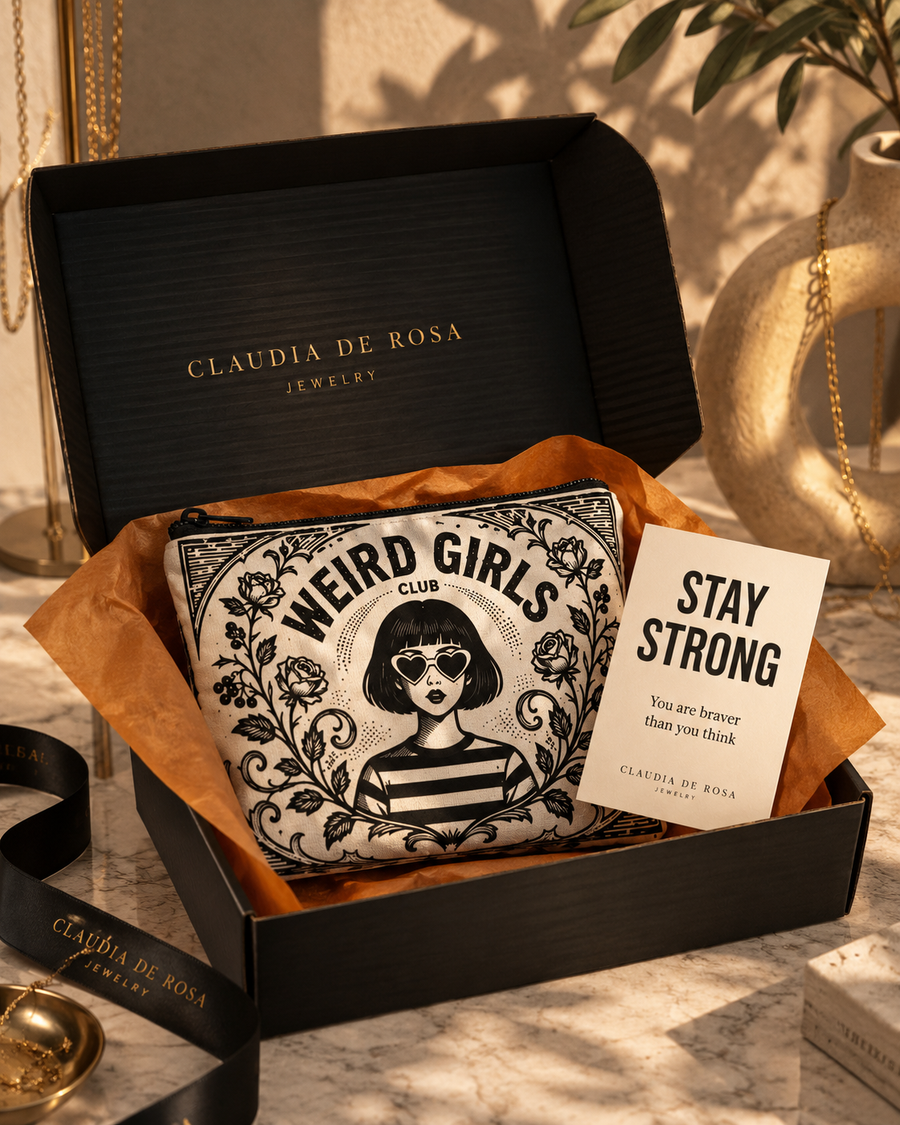 Packaging 2 Weird Girls Club per Claudia De Rosa Jewelry
