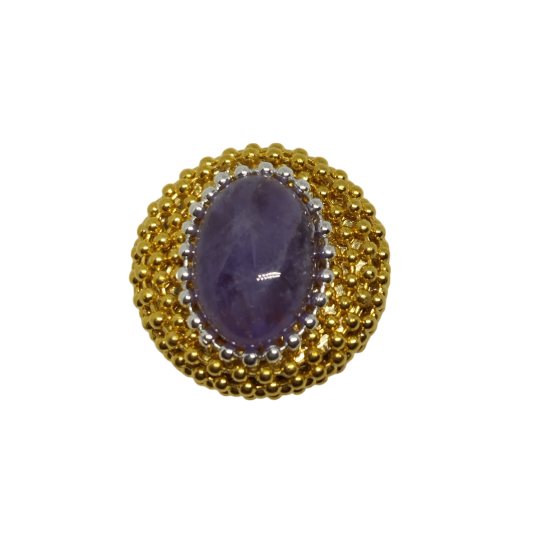 Clap Calamita Ametista Naturale Gold - Clap Calamita