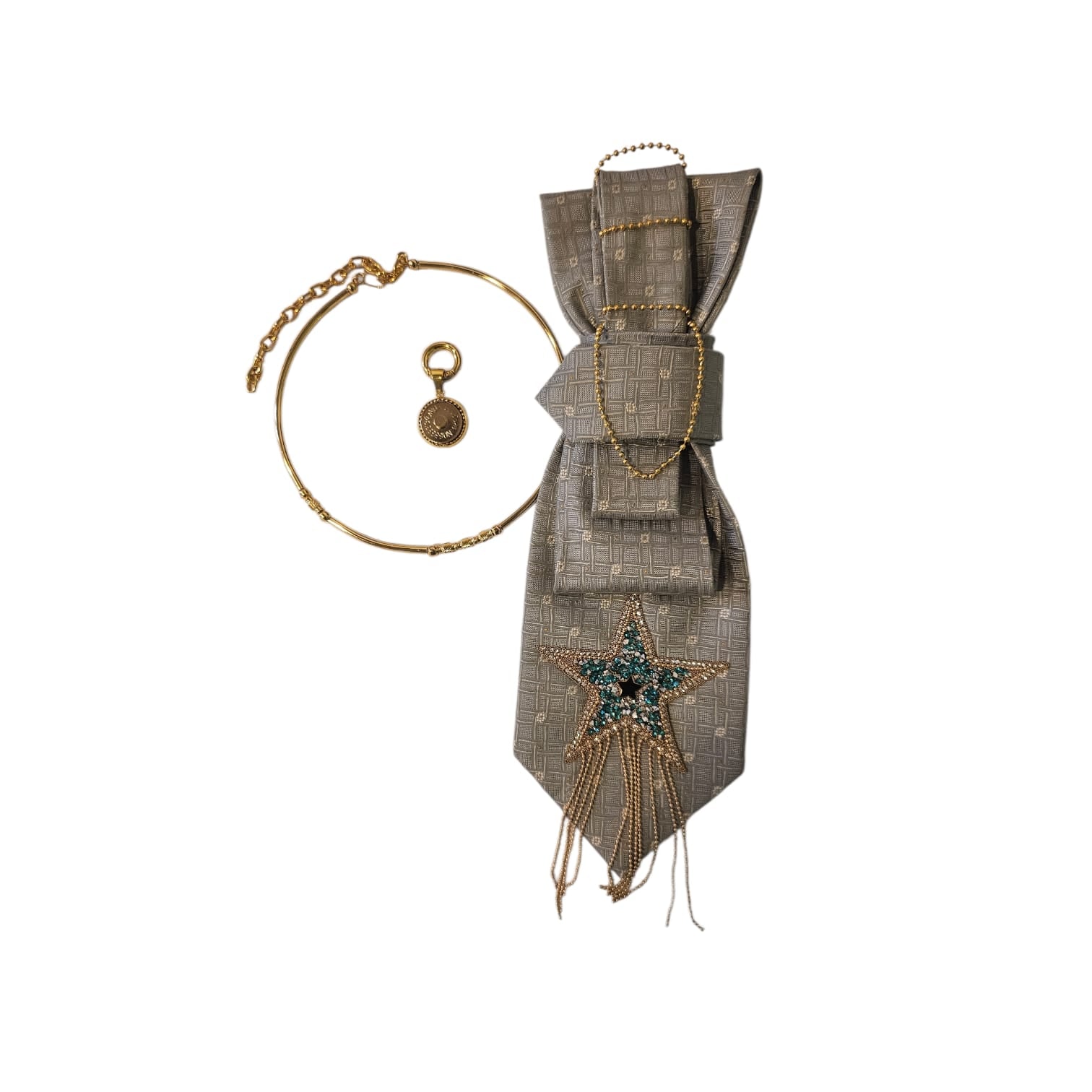 Cravatta Gioiello Shiny Star componibile 3 in 1