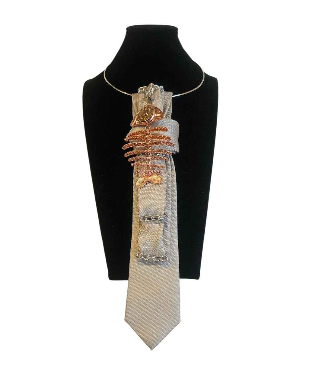 Cravatta Gioiello Silver Night