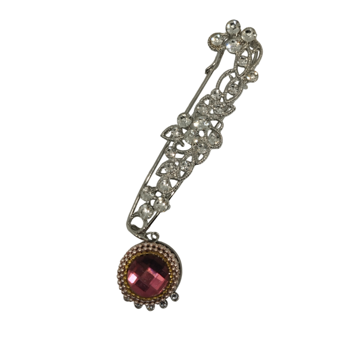 SPILLA CALAMITA CRYSTAL - CLAUDIA DE ROSA JEWELRY