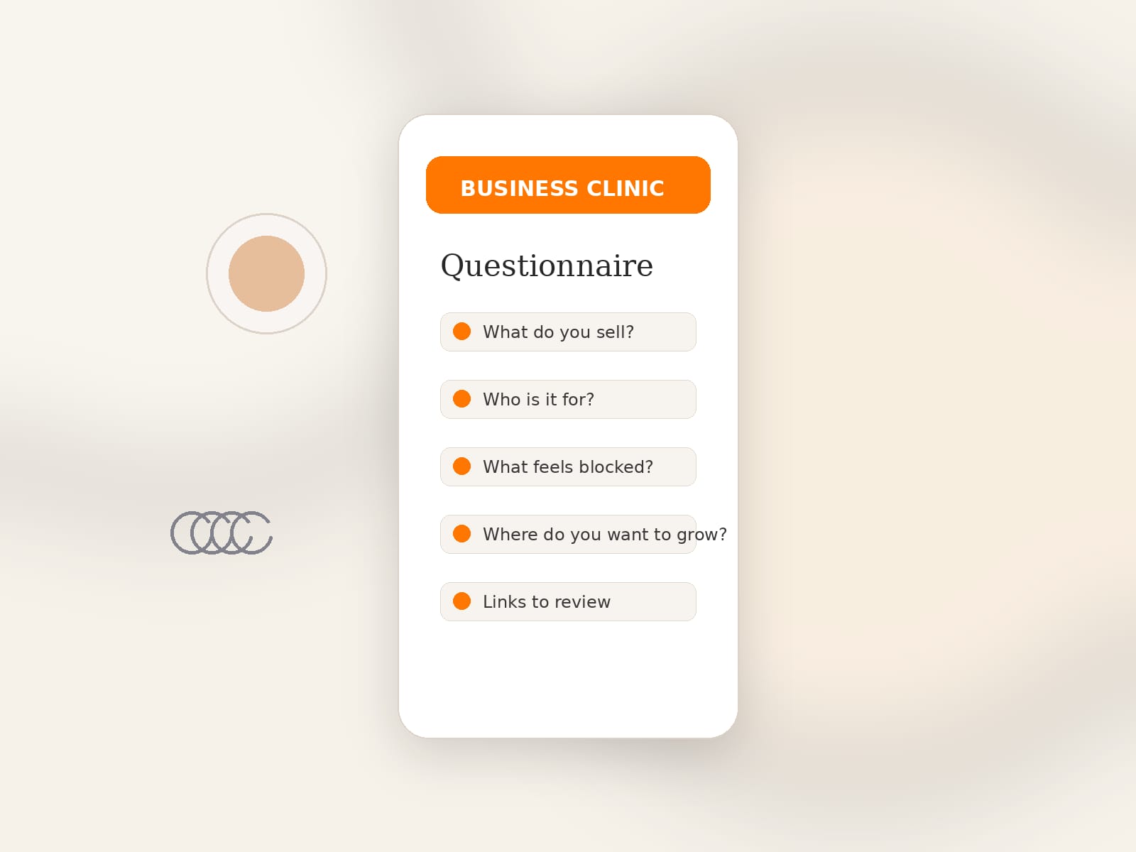 Business Clinic Audit personalizzato