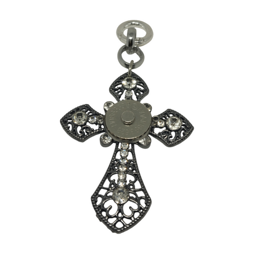 CHARM CALAMITA CROCE BLACK