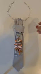 tutorial Cravatta Gioiello Silver Night come si compone